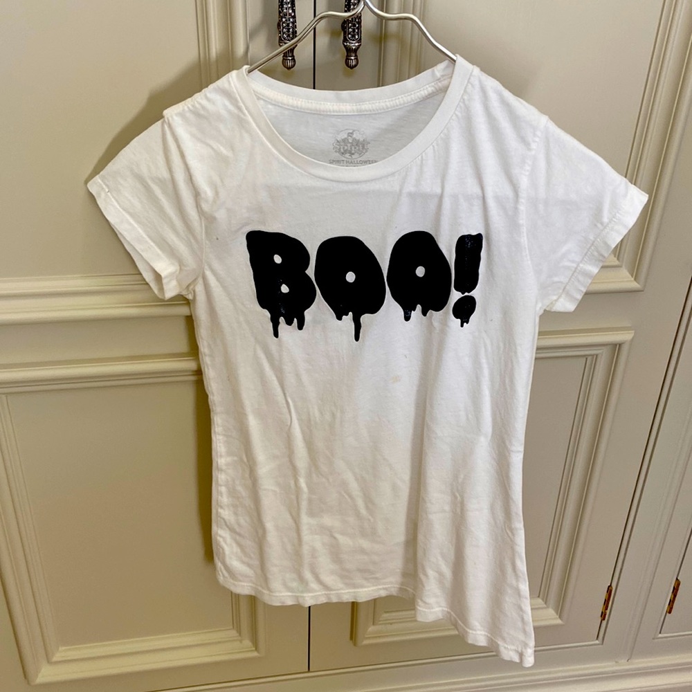 Spirit Halloween Boo shirt